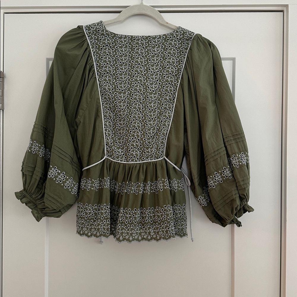Baybala Mallie Top in Olive Green - Picture 4 of 7